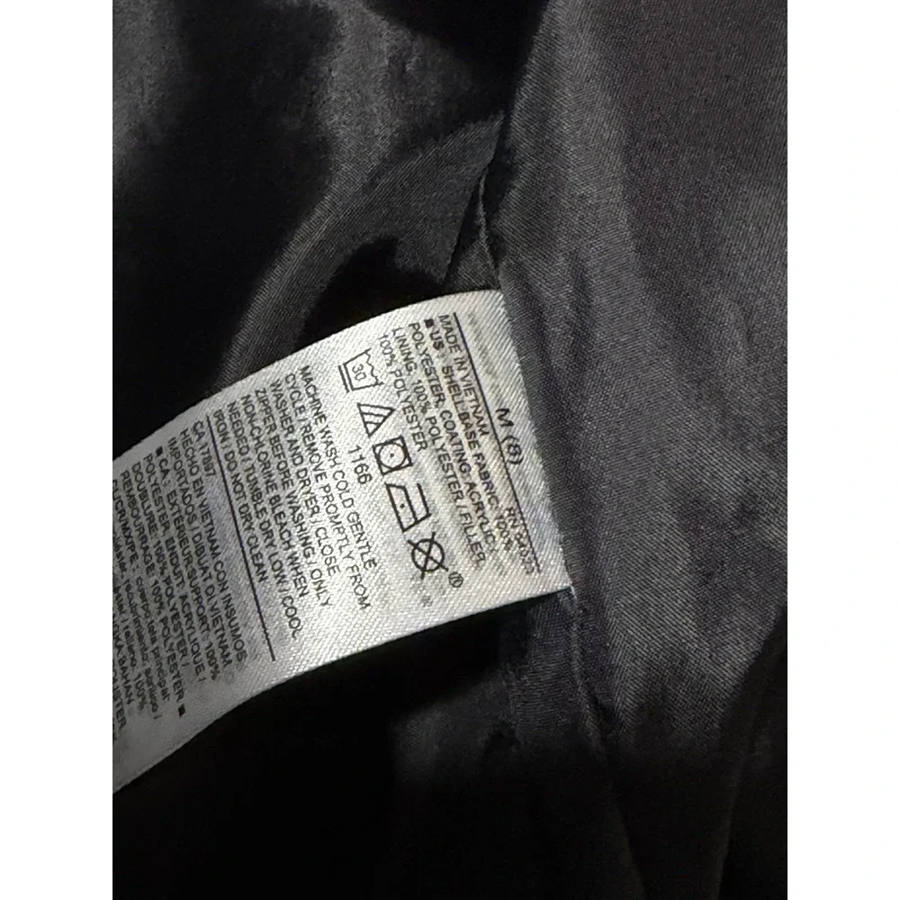 Gap Kids Water Resistant Green & Black Winter Puffer Coat Jacket Size Medium(8)